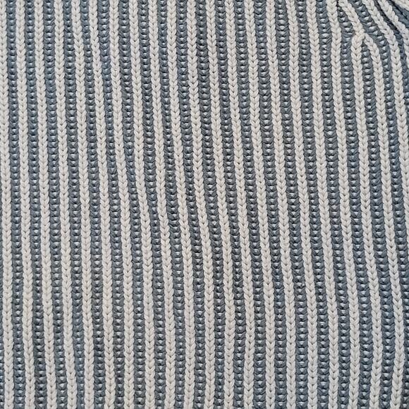 Abercrombie & Fitch Oversized Fit S/M Quarter 1/4 Zip Sweater Blue C65 - Picture 4 of 10